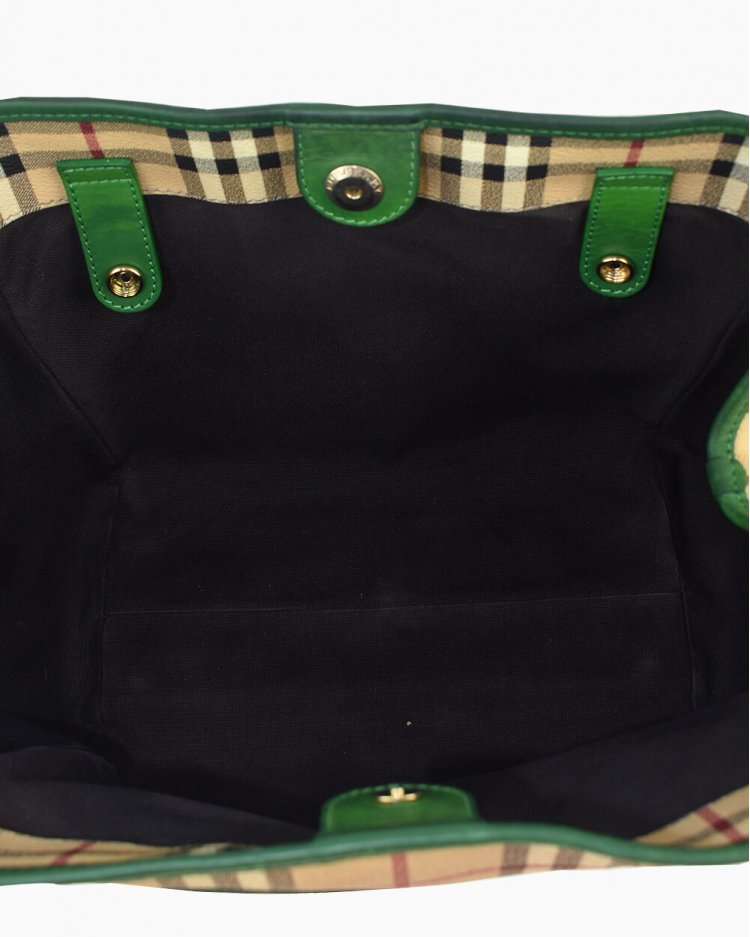 Bolsa Burberry Canterbury Haymarket Check Original Xadrex Vintage